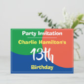 第13誕生日招待状 (スタンド正面)