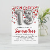 第13誕生日招待状 招待状 (スタンド正面)