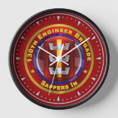 第130旅団 壁時計 (正面)