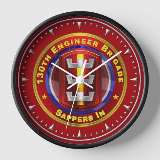 第130旅団 壁時計 (正面)