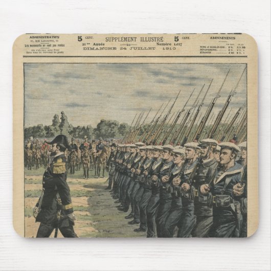 第14の検討のパレードの海兵隊員 マウスパッド (正面)