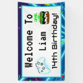 第14ハッピーバースデー・クリティカル・ヒットへようこそ！ 横断幕 (縦)