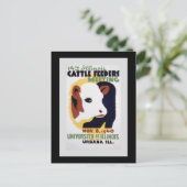 「第14回イリノイ家畜飼育者会議」 WPAポスター ポストカード (スタンド正面)