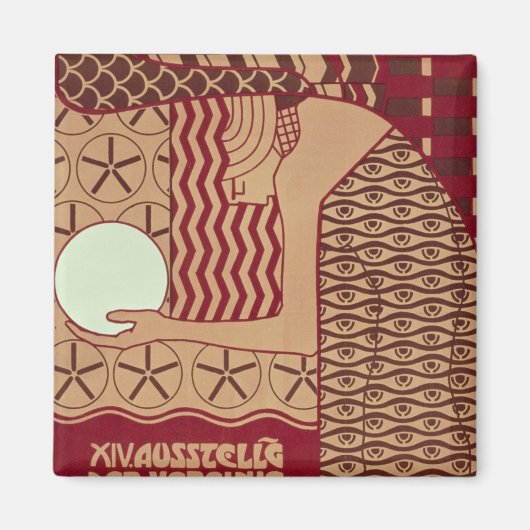 第14回ウィーン展ポスター マグネット (正面)