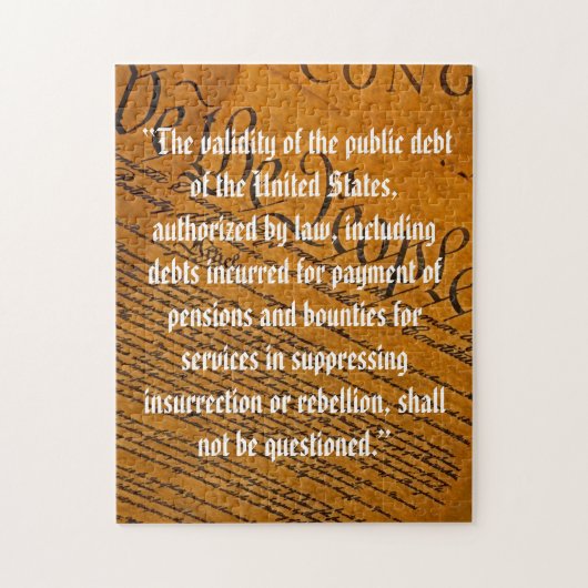 第14回修正公的債務 ジグソーパズル (縦)