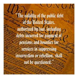 第14回修正公的債務 ポスター