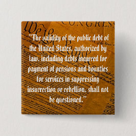 第14回修正公的債務 缶バッジ