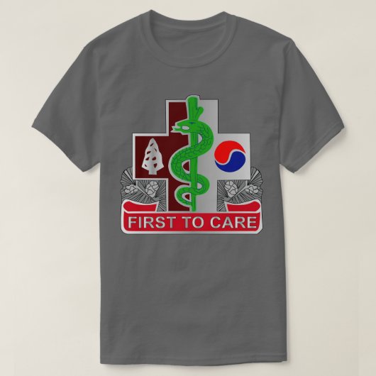 第14回戦闘支援病院2018年Txt Tシャツ (デザイン正面)