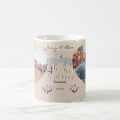 第14回記念結婚アイボリーコーヒーマグ コーヒーマグカップ (中央)