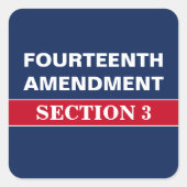 第14条改正第3条憲法 スクエアシール (正面)