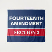 第14条改正第3条憲法 タペストリー (正面(横))