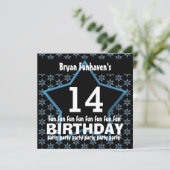第14誕生日か年の黒のブルースターV14A 招待状 (スタンド正面)