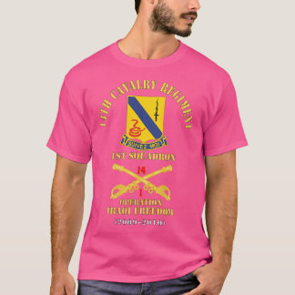 第14騎兵連隊Cav Br第1戦隊オペラット Tシャツ