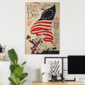 第140日国旗の日 ポスター (ホームオフィス)