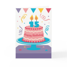 第15お誕生日ケーキ