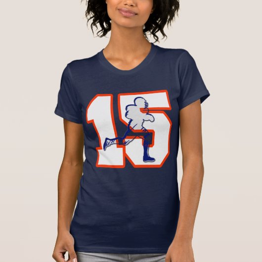 第15フットボール選手 Tシャツ (正面)