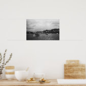 第15回レガッタでの船の眺め ポスター (キッチン)