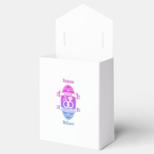 第15回伝統的結晶結婚記念日 フェイバーボックス (オープン)