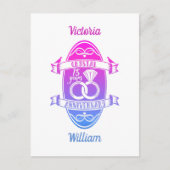 第15回伝統的結晶結婚記念日 ポストカード (正面)