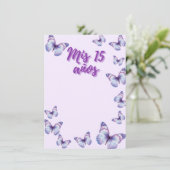 第15回蝶の招待 招待状 (スタンド正面)