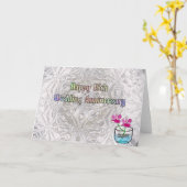 第15結婚記念日 カード (黄色い花)