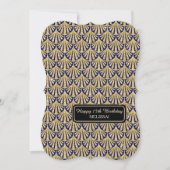 第15誕生会の魅力的で素晴らしいGatsbyのスタイル 招待状 (正面)