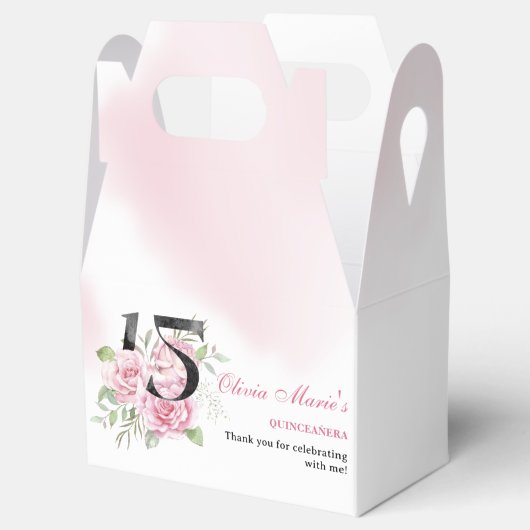 第15誕生日キンセアニェラ素朴フローラ フェイバーボックス (オープン)