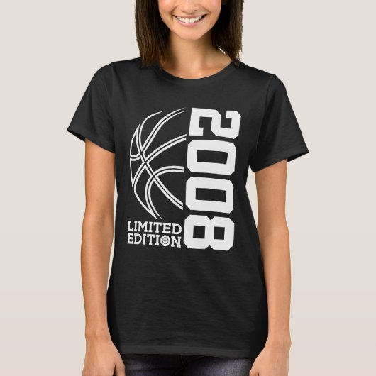 第15誕生日バスケットボール限定版2008 1 Tシャツ (正面)