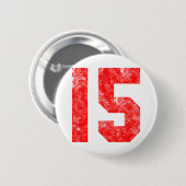 第15誕生日プレゼント 缶バッジ (正面&裏面)