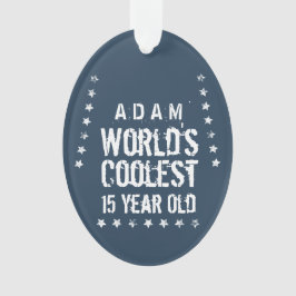 第15誕生日世クール界15年海軍T40 オーナメント