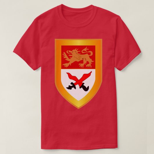第15騎兵連隊SSIをテキスト Tシャツ (デザイン正面)