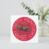 第150期ケンタッキーダービー招待状 招待状 (スタンド正面)