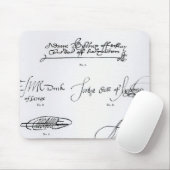第16の署名および17世紀 マウスパッド (マウス)