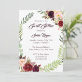 第16フローラリースブルゴーニュSweet sixteen 招待状 (スタンド正面)