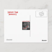 第16代大統領の墓。 ポストカード (裏面)