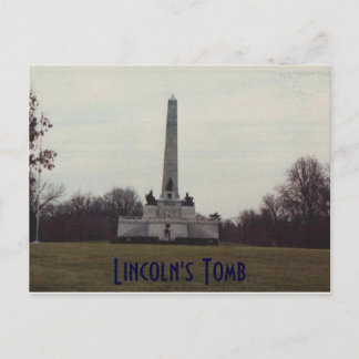 第16代大統領の墓。 ポストカード