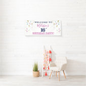 第16回バースデーパーティーへようこそ 横断幕 (インサイチュ)