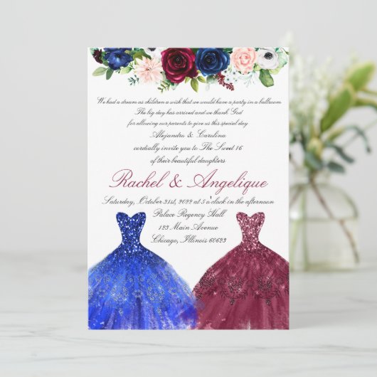 第16回ブルゴーニュ海軍双子 招待状 (スタンド正面)