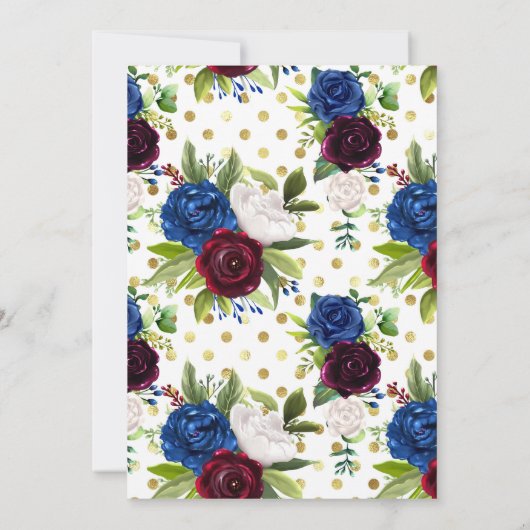 第16回ブルゴーニュ海軍双子 招待状 (裏面)