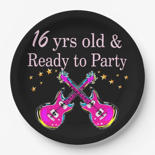 第16回ロックスター ペーパープレート (正面)