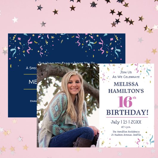 第16回生誕祭パーティー 招待状