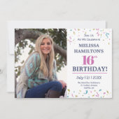 第16回生誕祭パーティー 招待状 (正面)