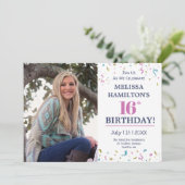 第16回生誕祭パーティー 招待状 (スタンド正面)