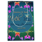 第16回結婚ワックス点状花抱き枕 ミディアムペーパーバッグ (正面)