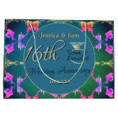 第16回結婚ワックス点状花抱き枕 ラージペーパーバッグ (裏面)