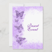 第16回「sweet sixteen」誕生パーティーアクア 招待状 (正面)