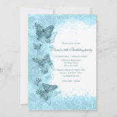 第16回「sweet sixteen」誕生パーティーアクア 招待状 (裏面)