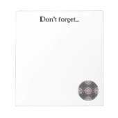 第16巻万華鏡のように千変万化するパターン第1編 ノートパッド (正面)