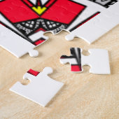 第16巻万華鏡のように千変万化するパターン第5条 ジグソーパズル (側面)