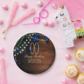 第16第18第21第30第40第50第60第70誕生日 ペーパープレート (パーティー)